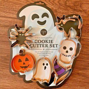 Core Kitchen 6 Piece Stainless Steel Cookie Cutter Set